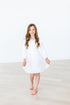 white-l-s-flutter-sleeve-leotard Mila &  Rose - Sophia's Style--3T--4